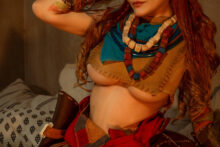 Aloy – Kalinka Fox – Horizon Zero Dawn Hentai Cosplay (29)
