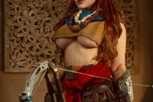 Aloy – Kalinka Fox – Horizon Zero Dawn Hentai Cosplay (36)