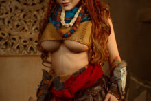 Aloy – Kalinka Fox – Horizon Zero Dawn Hentai Cosplay (37)