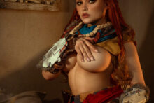 Aloy – Kalinka Fox – Horizon Zero Dawn Hentai Cosplay (43)