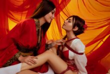 Azula and Ty Lee – Valery Himera, Carry Key – Avatar Hentai Cosplay (10)