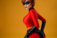 Helen Parr – Kalinka Fox – The Incredibles Hentai Cosplay (16)