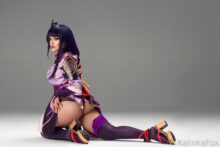 Raiden Shogun – Kalinka Fox – Genshin Impact Hentai Cosplay (7)