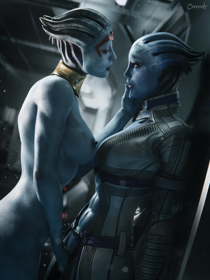 Samara and Liara T’Soni – CEKC – Mass Effect