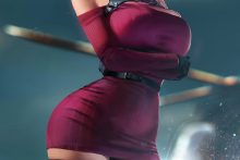 Ada Wong – Sakimichan – Resident Evil 2 Hentai 4
