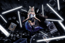 Ahri – Kalinka Fox – League of Legends Hentai Cosplay (2)