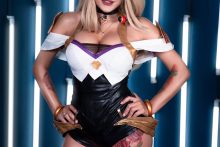 Ahri – Kalinka Fox – League of Legends Hentai Cosplay (8)