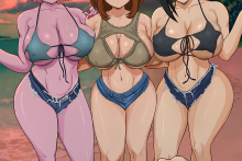 Midoriya Izuku, Ashido Mina, Yaoyorozu Momo and Uraraka Ochako – Krabby – My Hero Academia Hentai 7