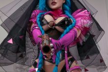 Jinx – Kalinka Fox – League of Legends Hentai Cosplay (11)