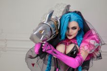 Jinx – Kalinka Fox – League of Legends Hentai Cosplay (16)