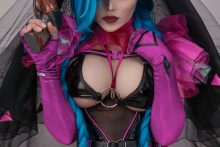 Jinx – Kalinka Fox – League of Legends Hentai Cosplay (17)