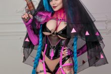 Jinx – Kalinka Fox – League of Legends Hentai Cosplay (30)