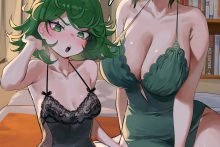 Fubuki, Saitama and Tatsumaki – nia4294 – One Punch Man Hentai 2