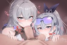 Bronya Rand and Silver Wolf – Kisa – Honkai Star Rail Hentai 3