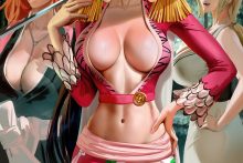 Boa Hancock, Rangiku Matsumoto and Tsunade – Zumi – Naruto, One Piece, Bleach Hentai