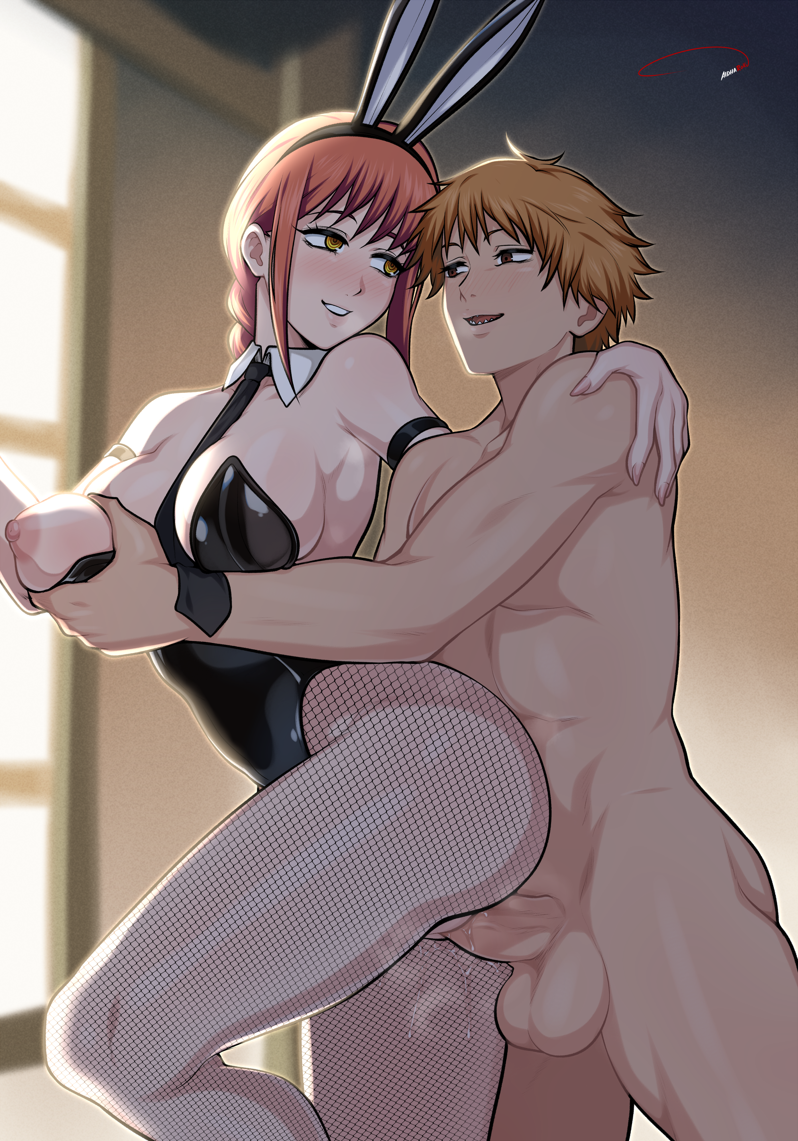 Denji and Makima – Aldharoku – Chainsaw Man – Akai Hentai