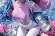 D.Va – Sakimichan – Overwatch Hentai 3