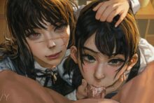 Mitaka Asa and Yoru – ylvy – Chainsaw Man Hentai 3