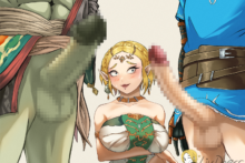 Ganon, Princess Zelda and Link – Liv Dherr – The Legend of Zelda Hentai 2