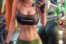 Kimberly Ann Possible and Shego – Sakimichan – Kim Possible Hentai 3